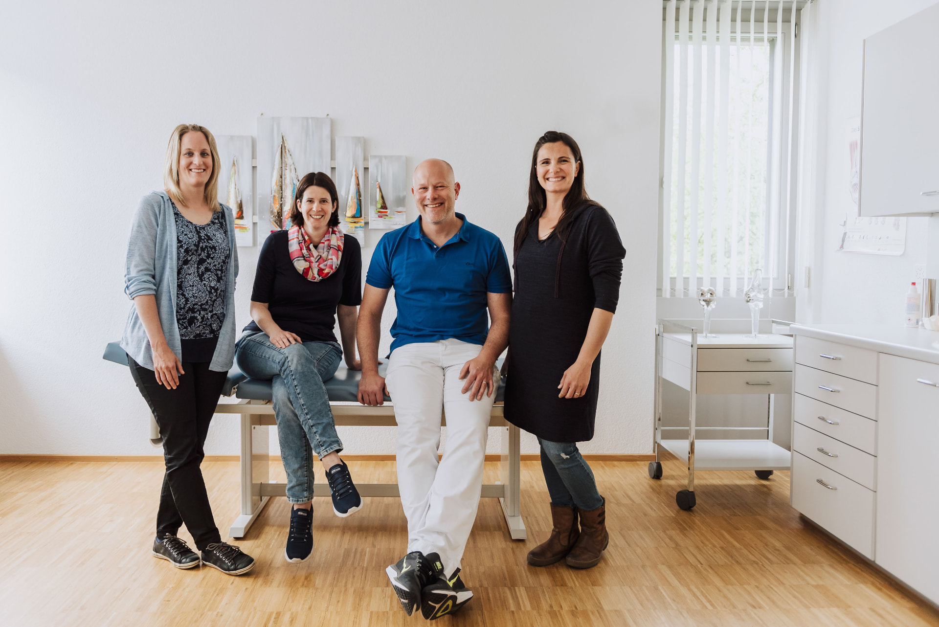 Das Praxis-Team der Ortho-Praxis-Fischer
